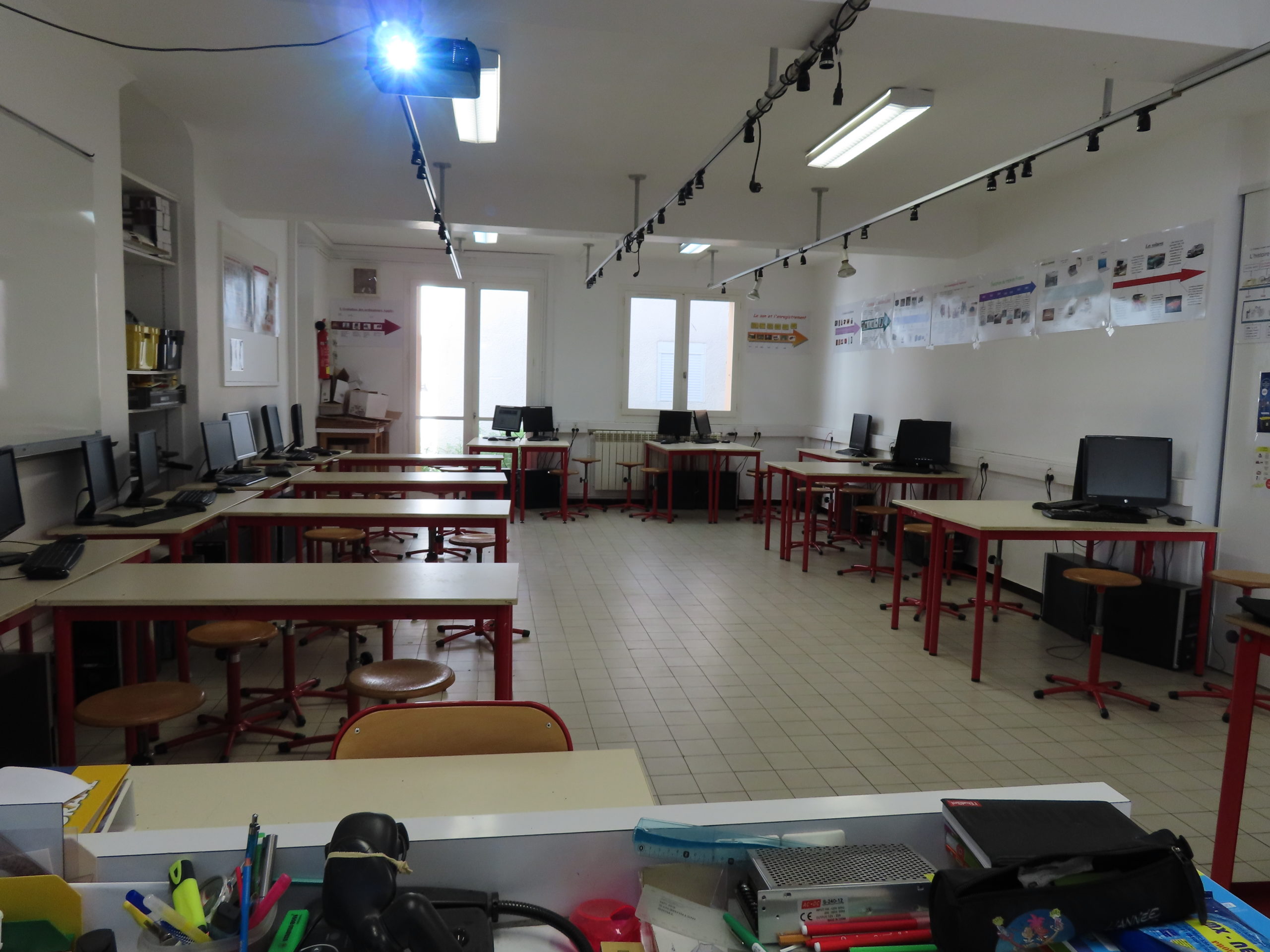 Salle technologie